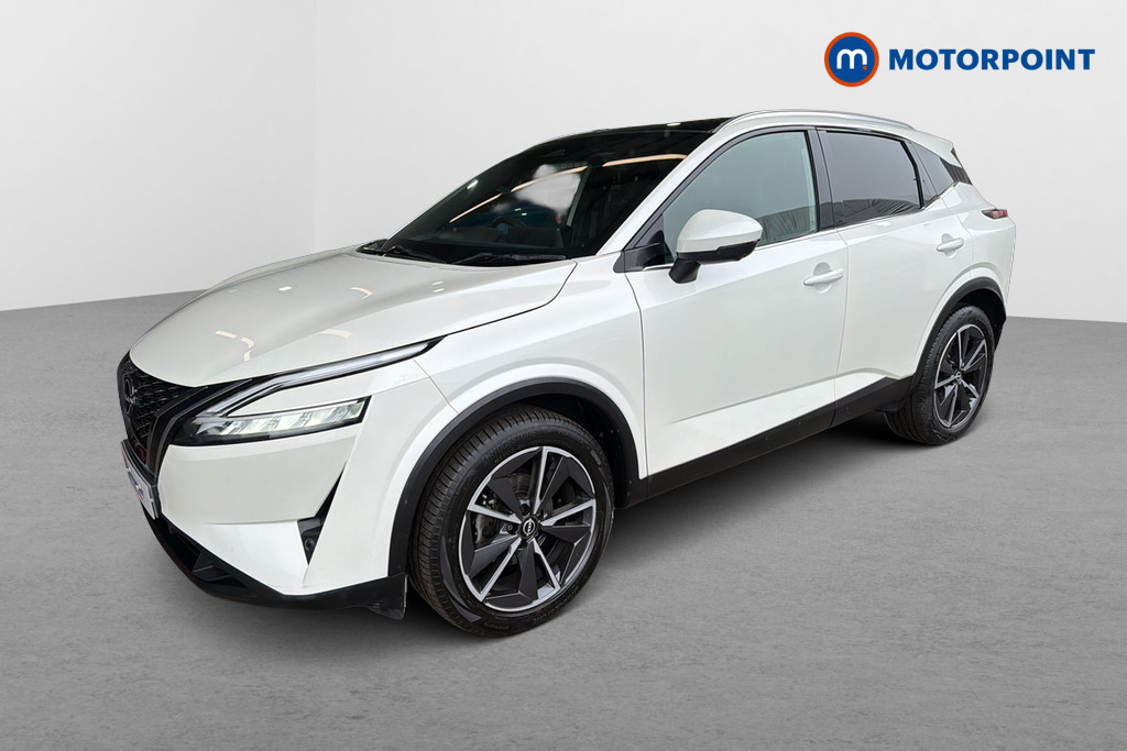 Nissan Qashqai 1.3 Dig-t Mh 158 Tekna Xtronic LN22ZNV White #3