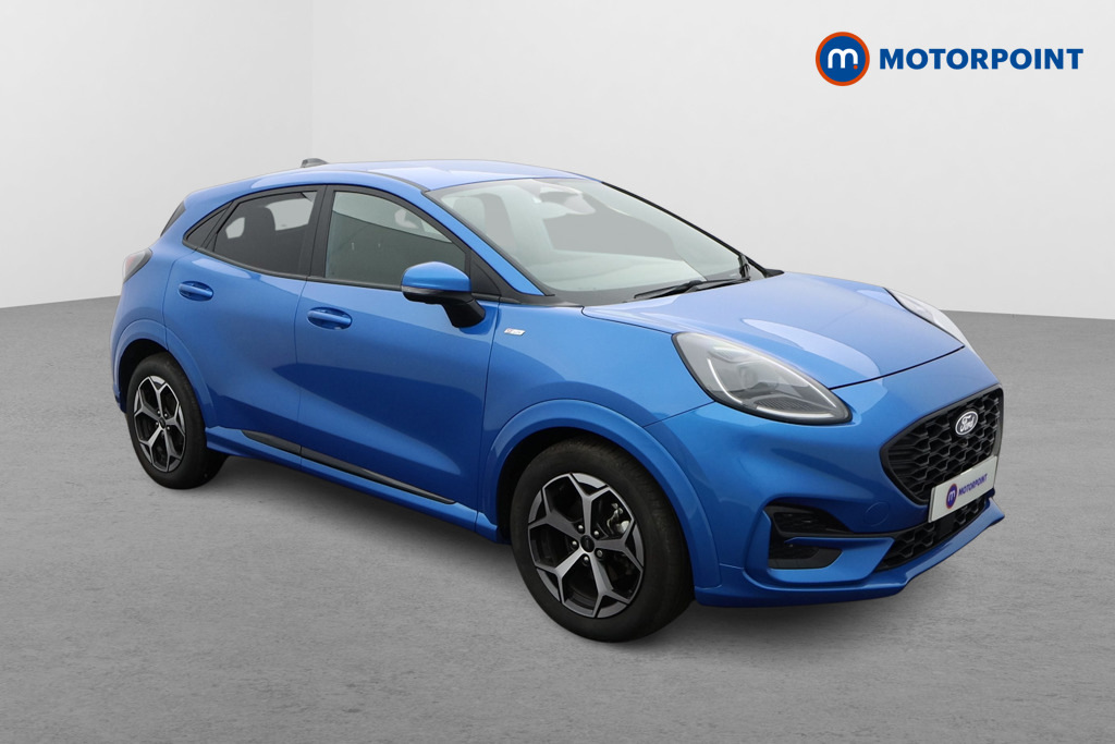 Ford Puma 1.0 Ecoboost Hybrid Mhev St-line Dct Blue