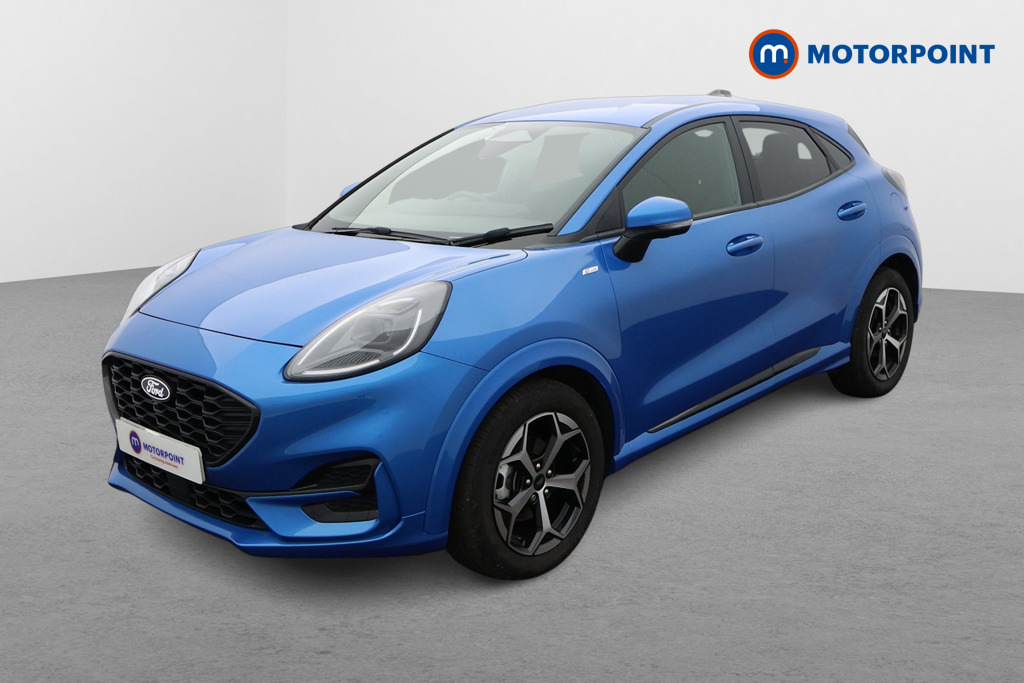 Ford Puma 1.0 Ecoboost Hybrid Mhev St-line Dct Blue #3