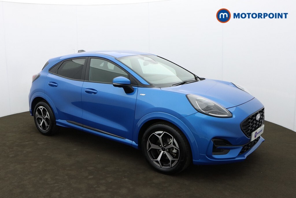 Ford Puma 1.0 Ecoboost Hybrid Mhev St-line Dct Blue