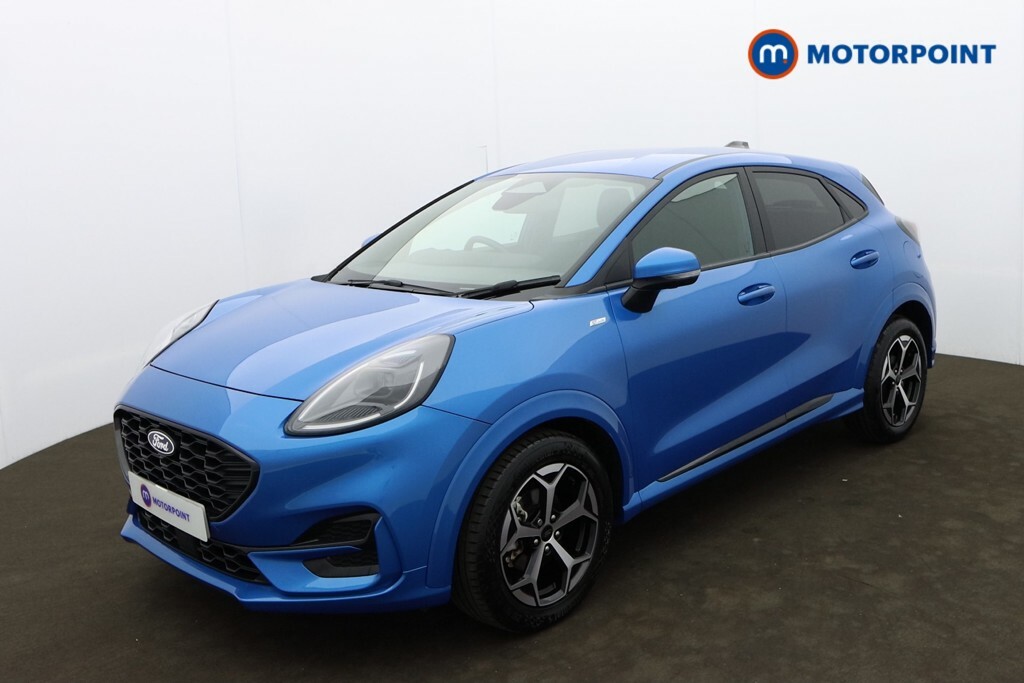 Ford Puma 1.0 Ecoboost Hybrid Mhev St-line Dct Blue #3