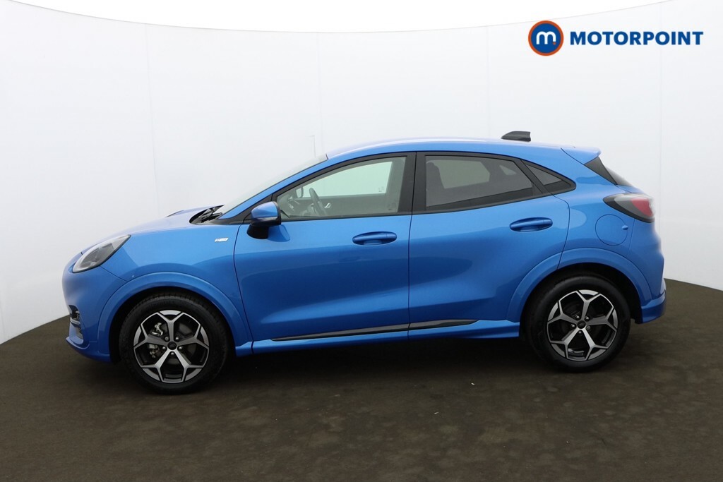 Ford Puma 1.0 Ecoboost Hybrid Mhev St-line Dct Blue #4