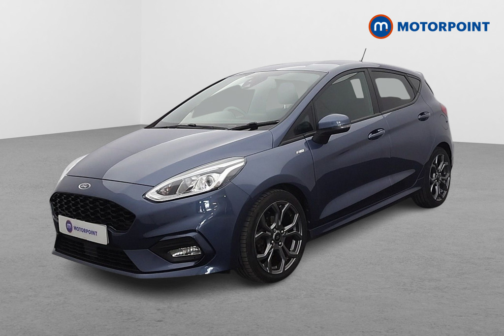 Ford Fiesta 1.0 Ecoboost Hybrid Mhev 125 St-line Edition FD21JDX Blue #3