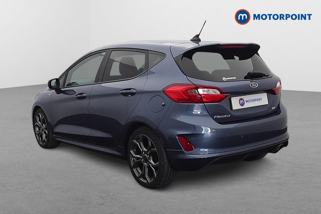 Ford Fiesta 1.0 Ecoboost Hybrid Mhev 125 St-line Edition FD21JDX Blue #5