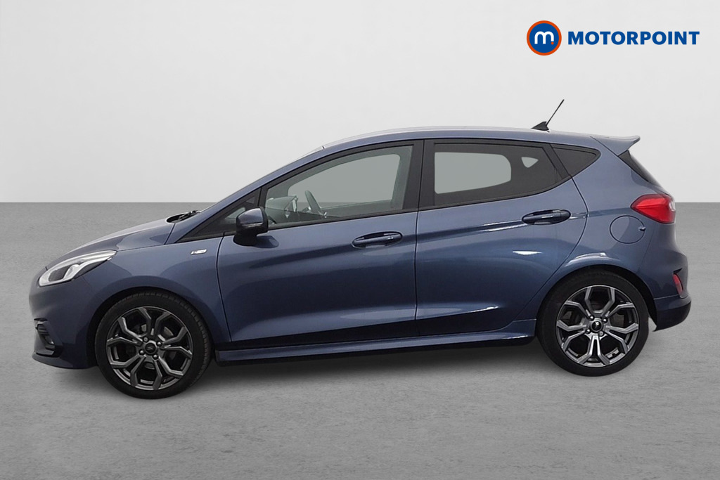 Ford Fiesta 1.0 Ecoboost Hybrid Mhev 125 St-line Edition FD21JDX Blue #4