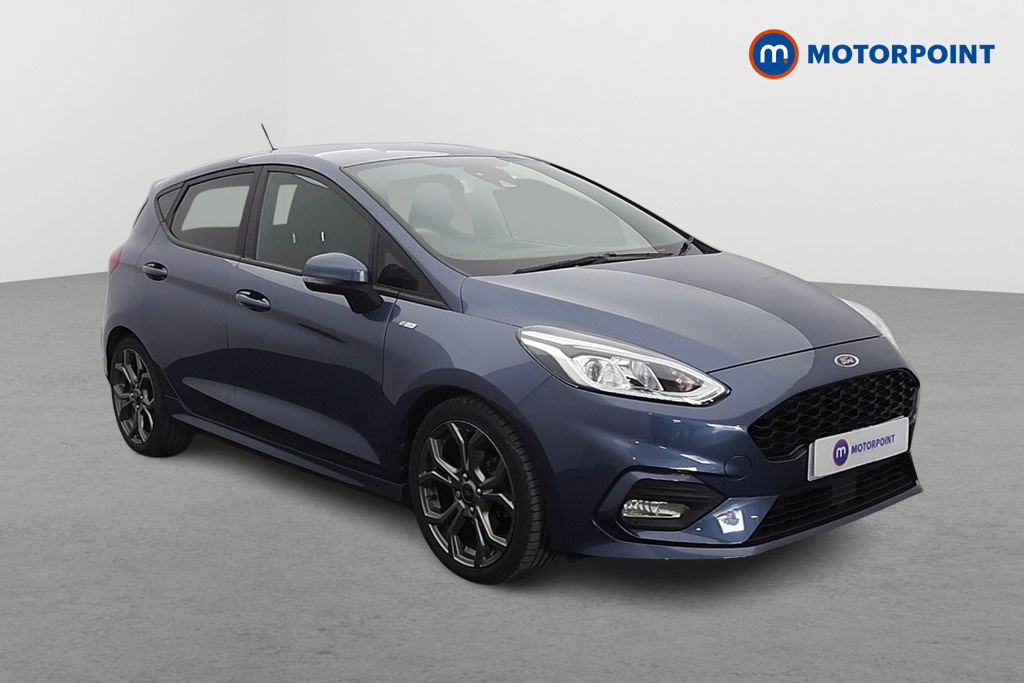 Ford Fiesta 1.0 Ecoboost Hybrid Mhev 125 St-line Edition FD21JDX Blue