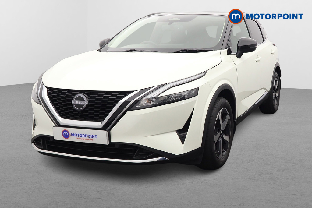 Nissan Qashqai 1.3 Dig-t Mh 158 N-connecta Xtronic ML72HTE White #3