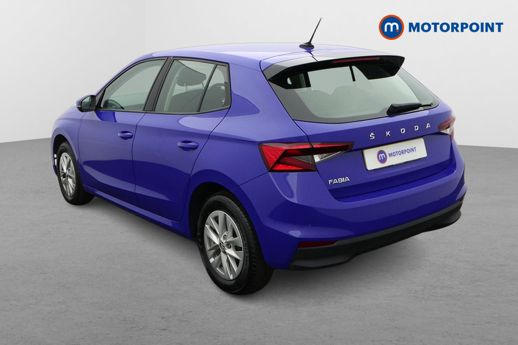 Skoda Fabia 1.0 Tsi Se Comfort Blue #5