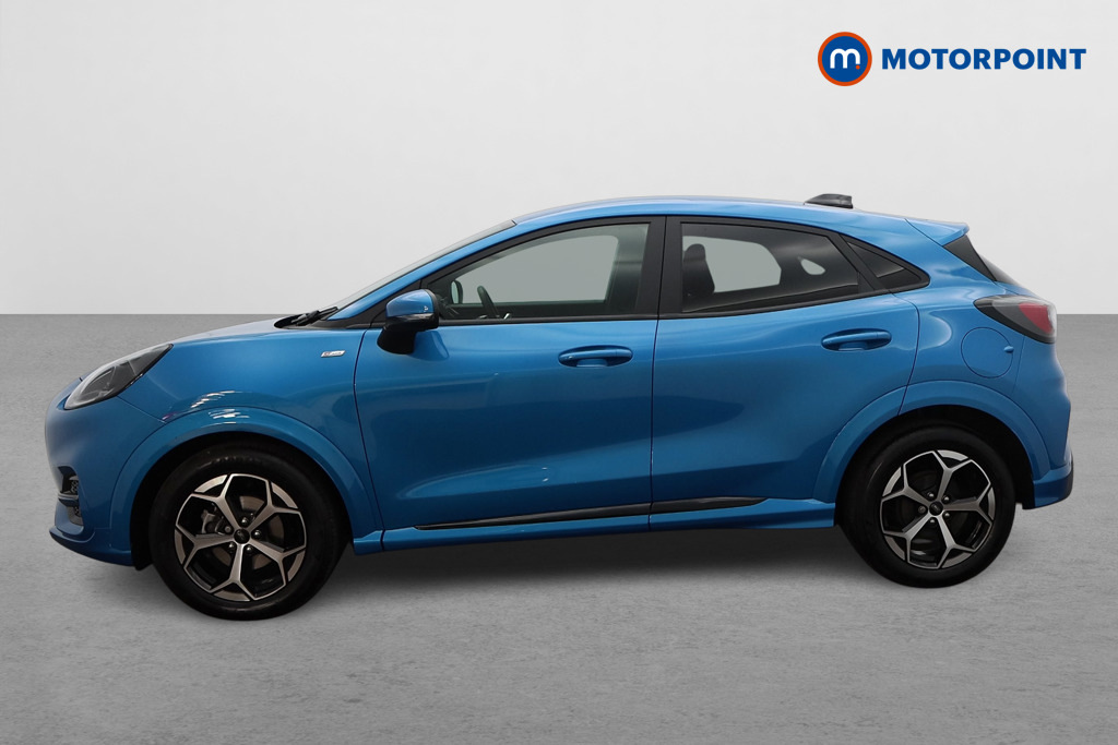 Ford Puma 1.0 Ecoboost Hybrid Mhev St-line Dct WN25PNE Blue #4