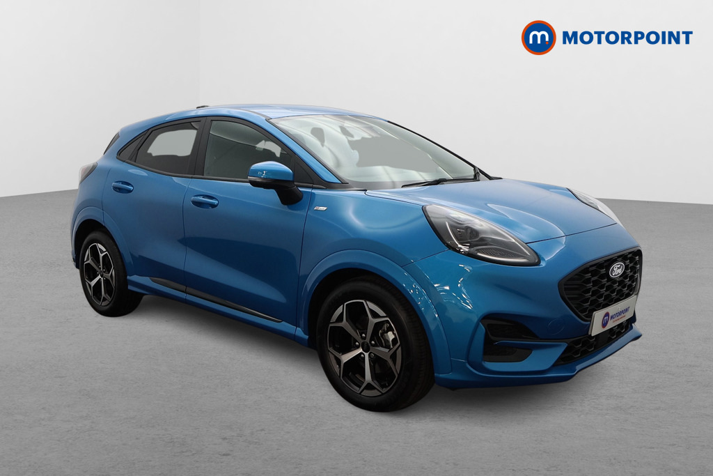 Ford Puma 1.0 Ecoboost Hybrid Mhev St-line Dct WN25PNE Blue