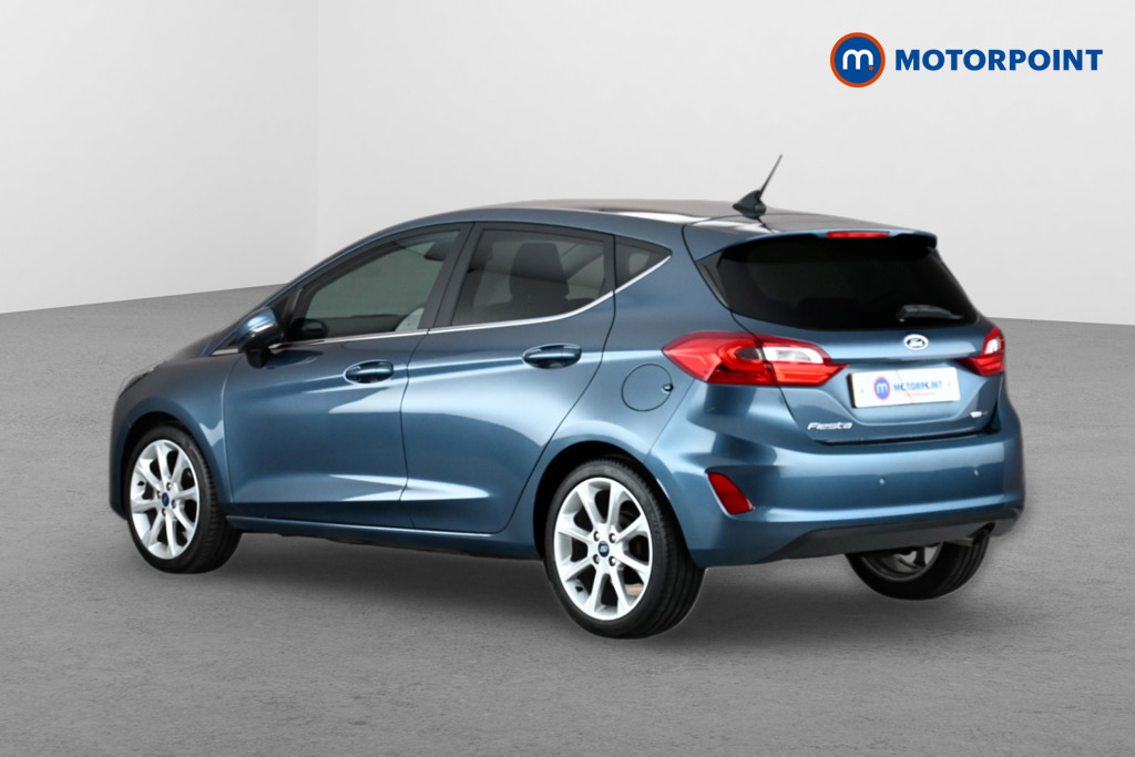 Ford Fiesta 1.0 Ecoboost Hybrid Mhev 155 Titanium X WP70WYO Blue #5