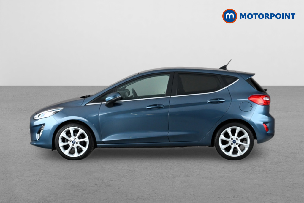 Ford Fiesta 1.0 Ecoboost Hybrid Mhev 155 Titanium X WP70WYO Blue #4