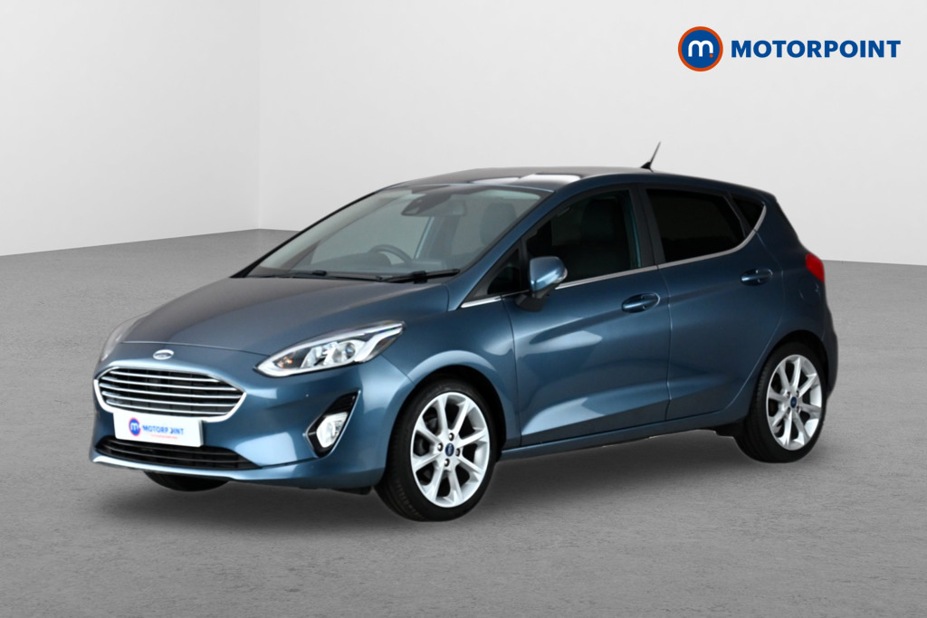 Ford Fiesta 1.0 Ecoboost Hybrid Mhev 155 Titanium X WP70WYO Blue #3