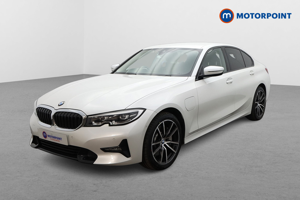 BMW 3 Series 330E Sport Pro Step White #3