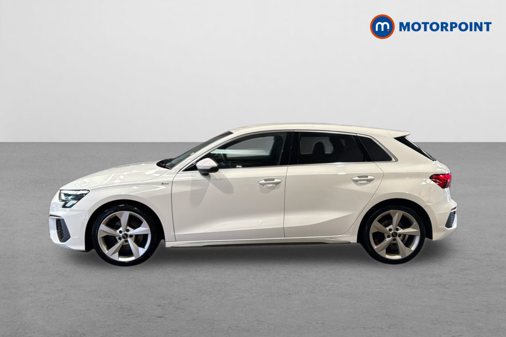Audi A3 35 Tfsi S Line S Tronic AV21SUH White #4