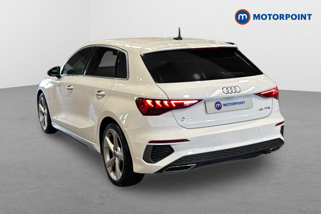 Audi A3 35 Tfsi S Line S Tronic AV21SUH White #5