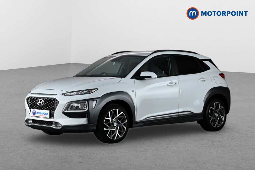 Hyundai Kona 1.6 Gdi Hybrid Premium Dct White #3