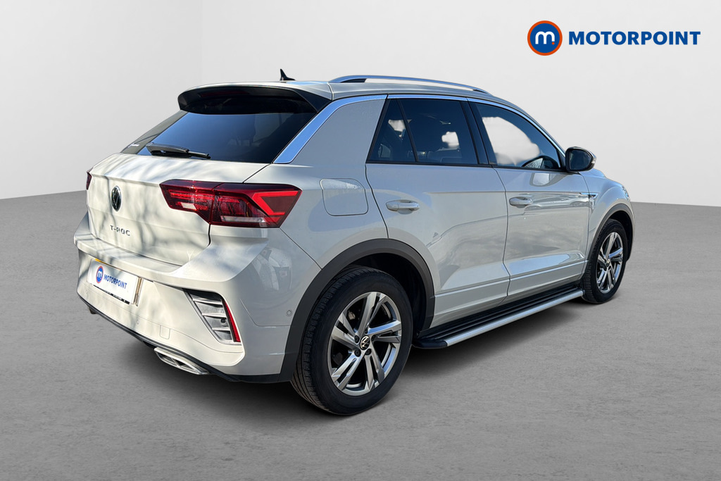 Volkswagen T-Roc 1.5 Tsi R-line Dsg Grey #5