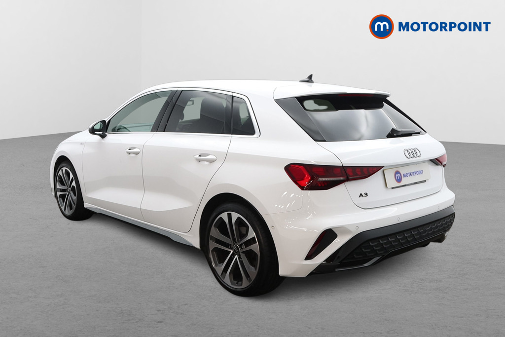 Audi A3 35 Tfsi S Line RK25FYD White #5
