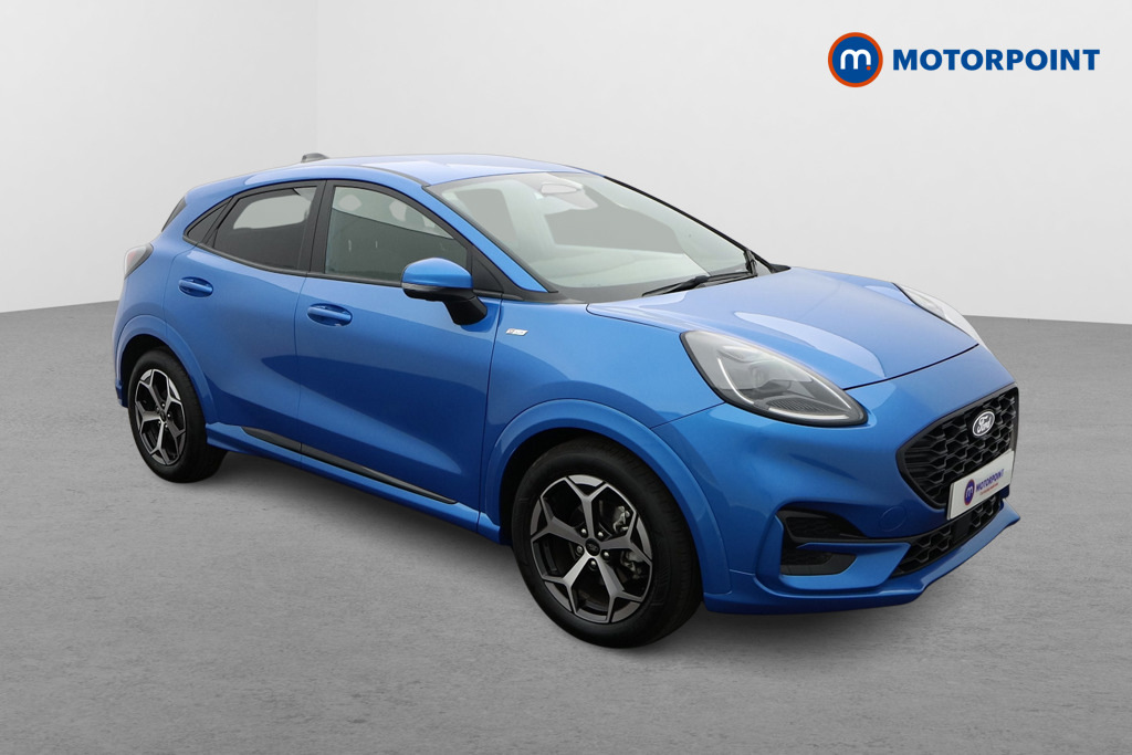 Ford Puma 1.0 Ecoboost Hybrid Mhev St-line Dct WN25KRG Blue