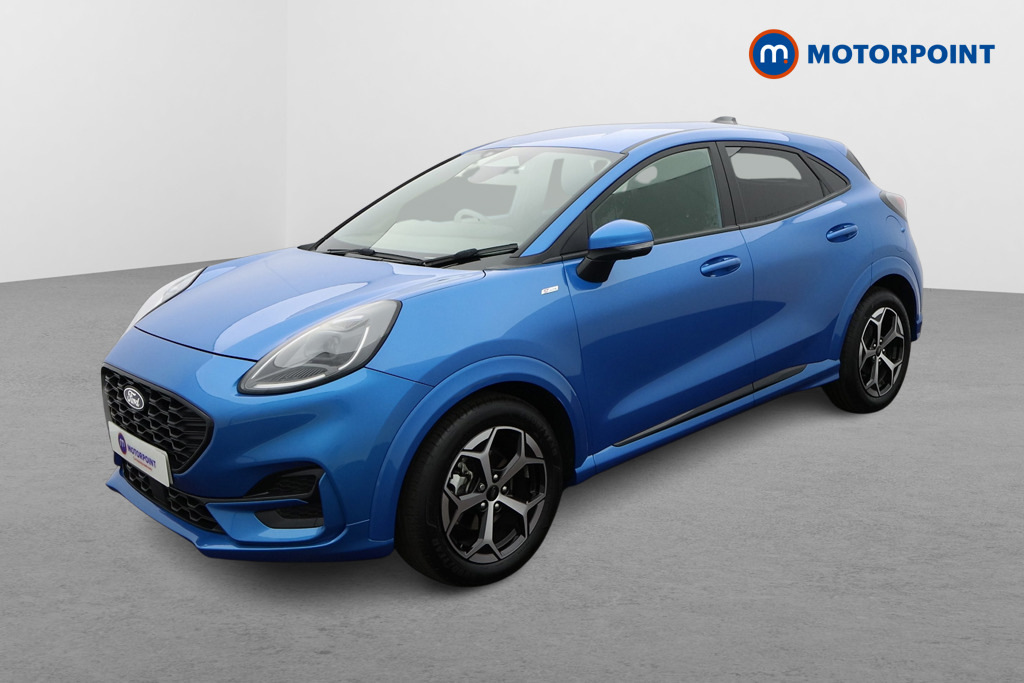 Ford Puma 1.0 Ecoboost Hybrid Mhev St-line Dct WN25KRG Blue #3