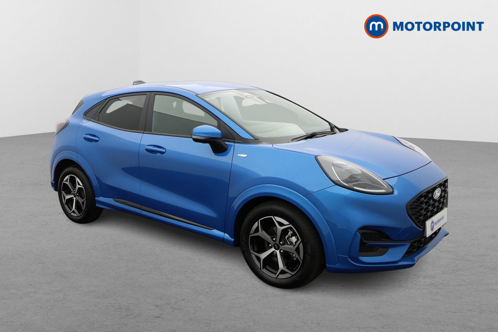 Ford Puma 1.0 Ecoboost Hybrid Mhev St-line Dct WR25MWL Blue