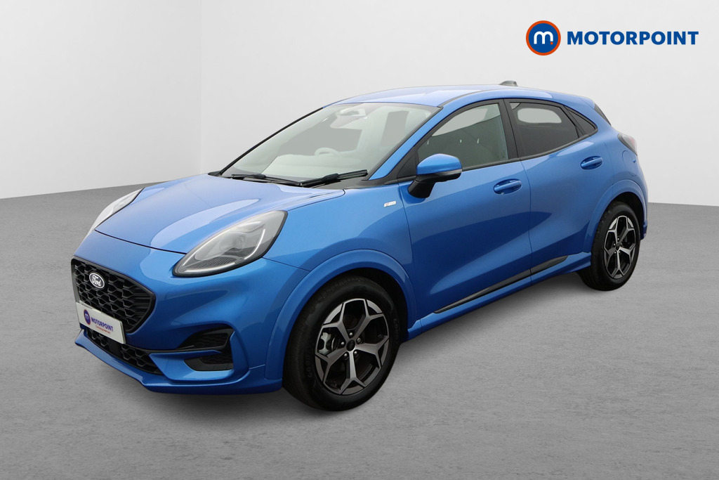 Ford Puma 1.0 Ecoboost Hybrid Mhev St-line Dct Blue #3