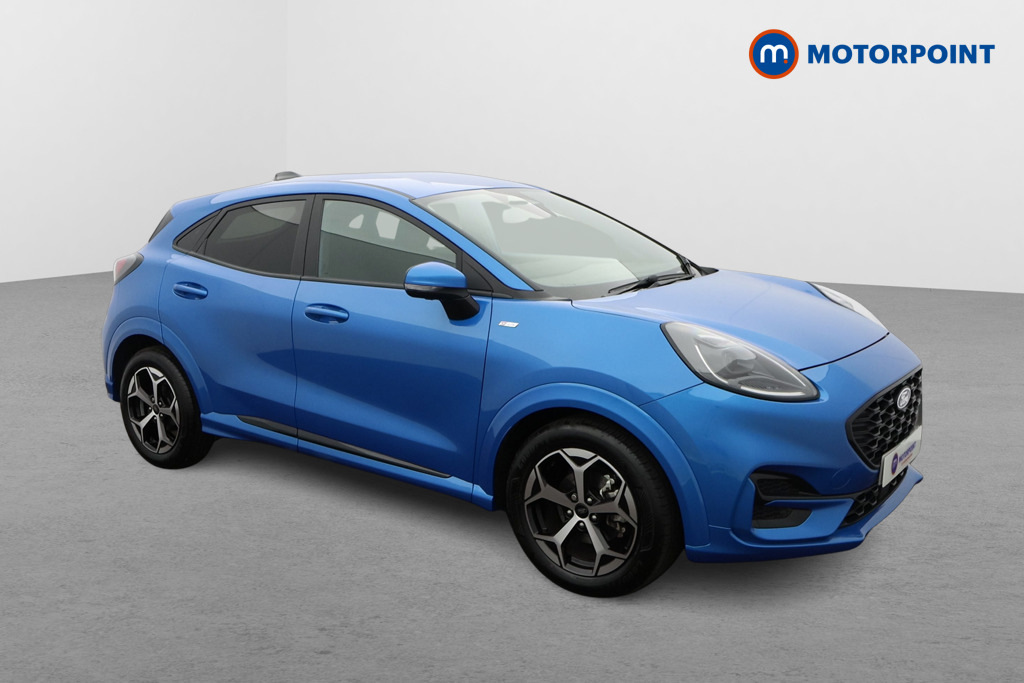 Ford Puma 1.0 Ecoboost Hybrid Mhev St-line Dct Blue