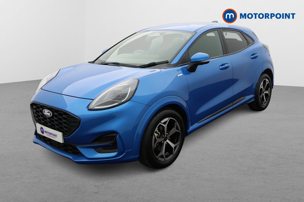 Ford Puma 1.0 Ecoboost Hybrid Mhev St-line Dct Blue #3