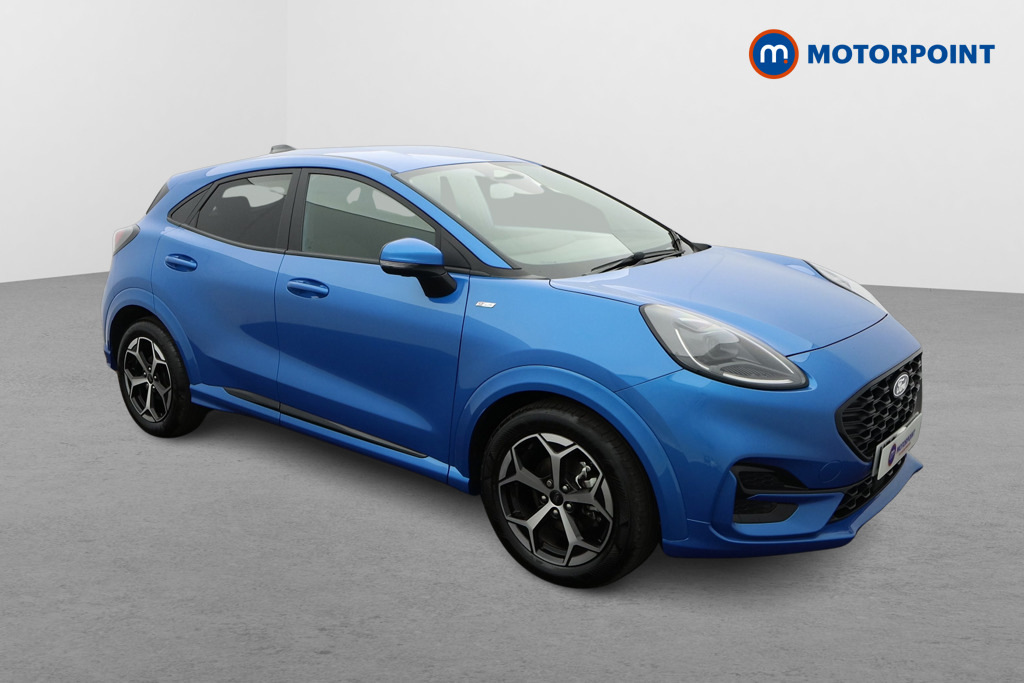 Ford Puma 1.0 Ecoboost Hybrid Mhev St-line Dct Blue