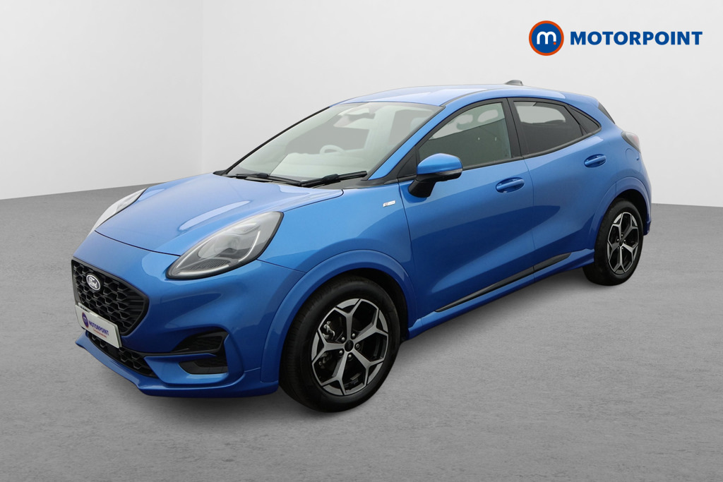 Ford Puma 1.0 Ecoboost Hybrid Mhev St-line Dct Blue #3