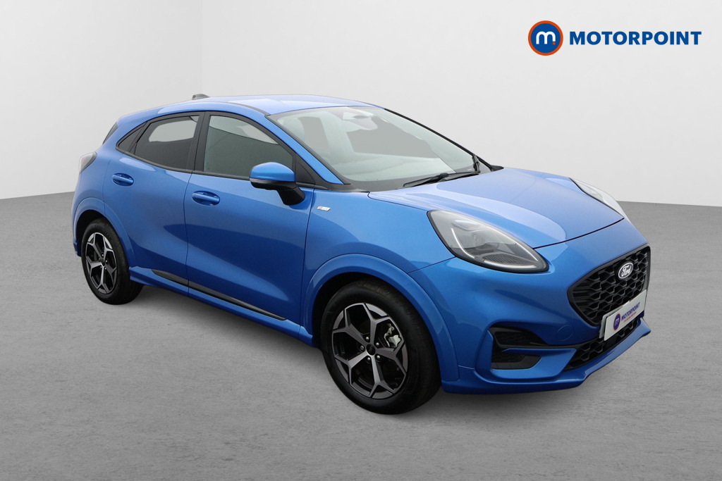 Ford Puma 1.0 Ecoboost Hybrid Mhev St-line Dct Blue