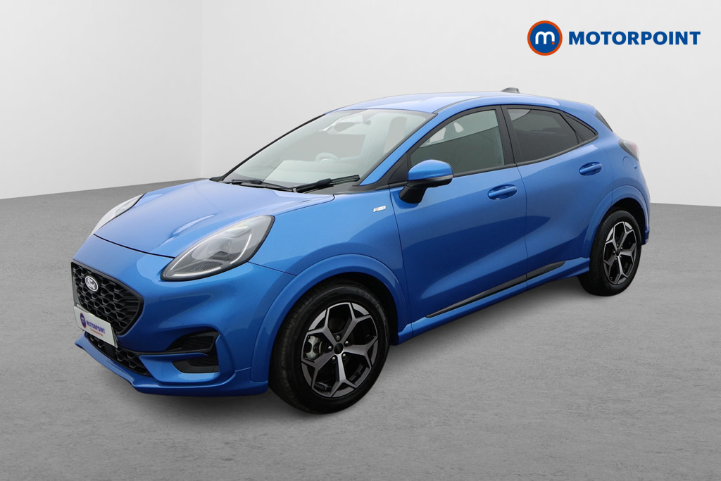 Ford Puma 1.0 Ecoboost Hybrid Mhev St-line Dct Blue #3
