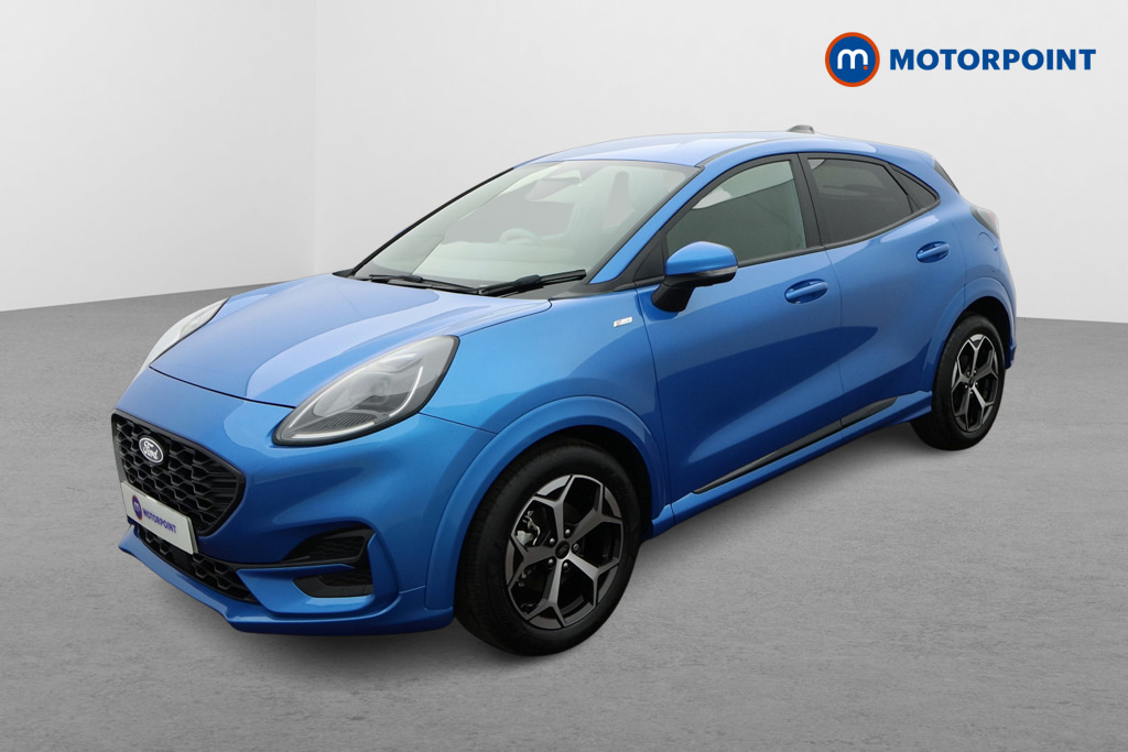 Ford Puma 1.0 Ecoboost Hybrid Mhev St-line Dct Blue #3