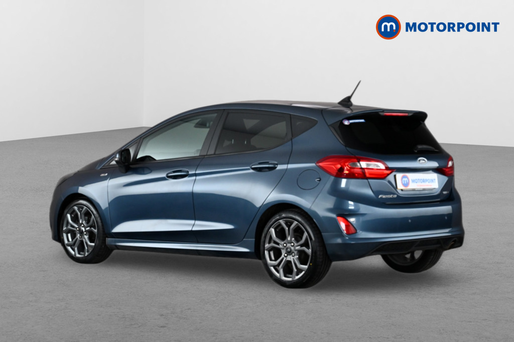 Ford Fiesta 1.0 Ecoboost Hybrid Mhev 125 St-line Edition CU71EVT Blue #4