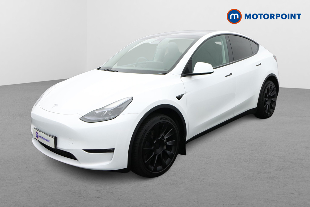 Tesla Model Y Long Range Awd White #3