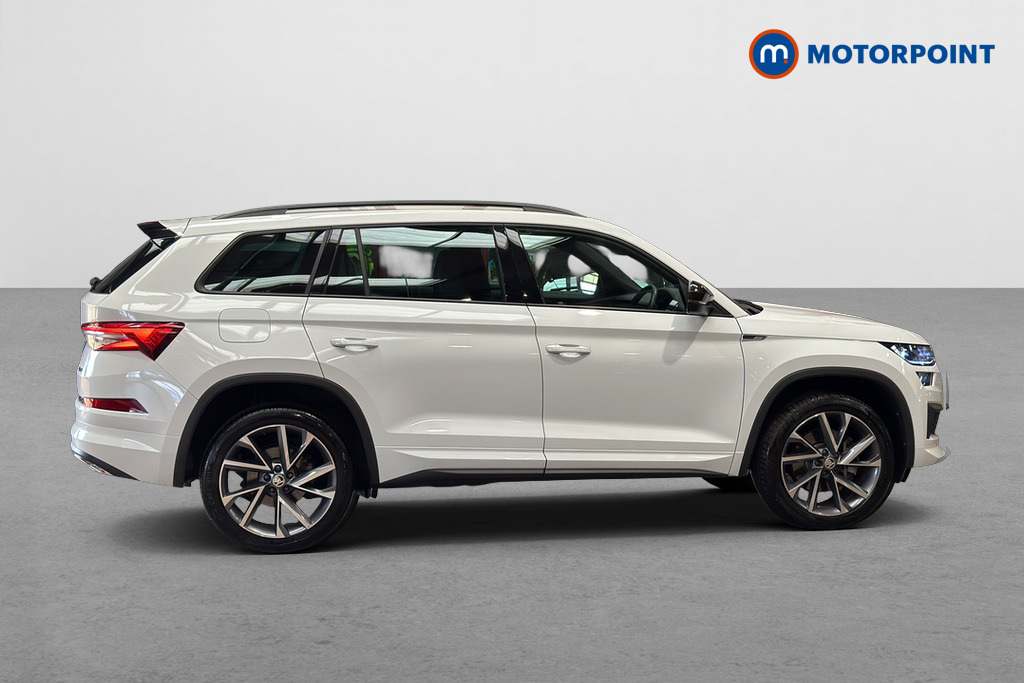 Skoda Kodiaq 2.0 Tsi 190 Sport Line 4X4 Dsg 7 Seat White #4