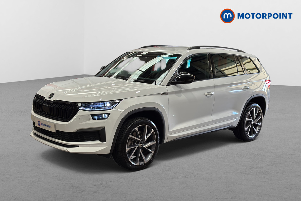 Skoda Kodiaq 2.0 Tsi 190 Sport Line 4X4 Dsg 7 Seat White #3