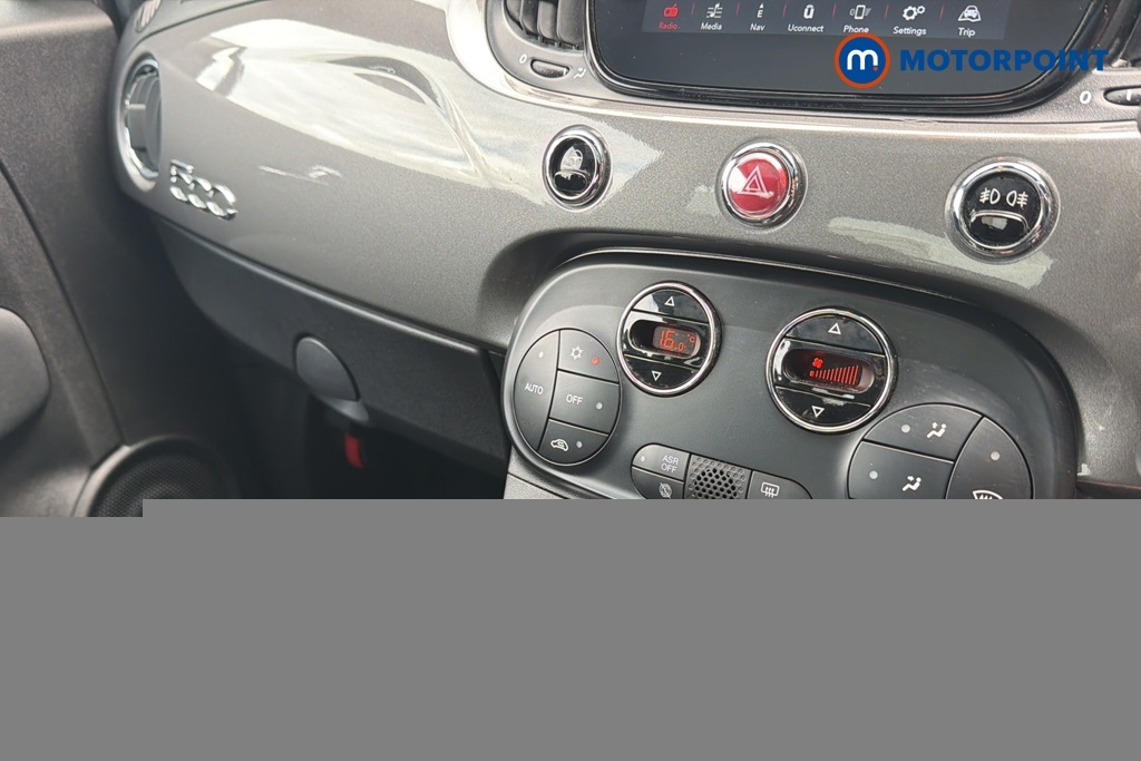 Fiat 500 Hatchback White #16