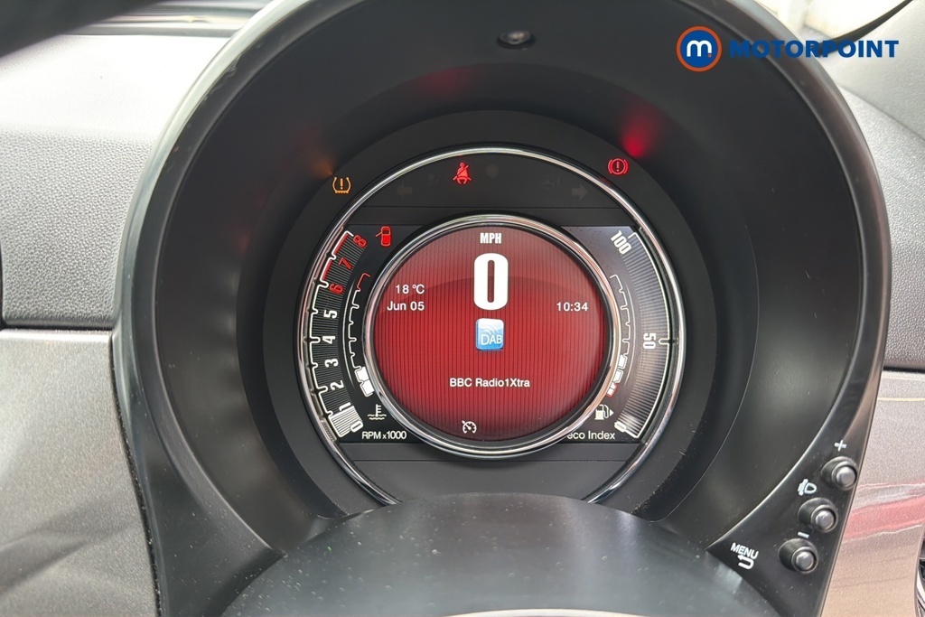 Fiat 500 Hatchback White #14