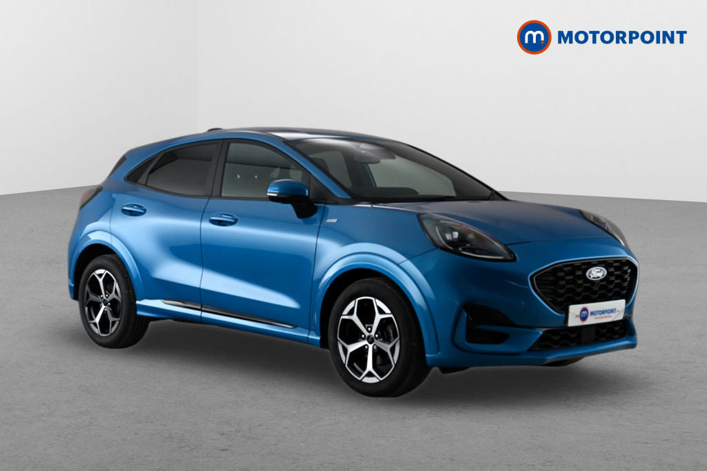 Ford Puma 1.0 Ecoboost Hybrid Mhev St-line Dct WR25AAF Blue