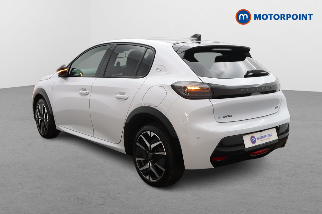 Peugeot e-208 100Kw Gt 50Kwh White #5