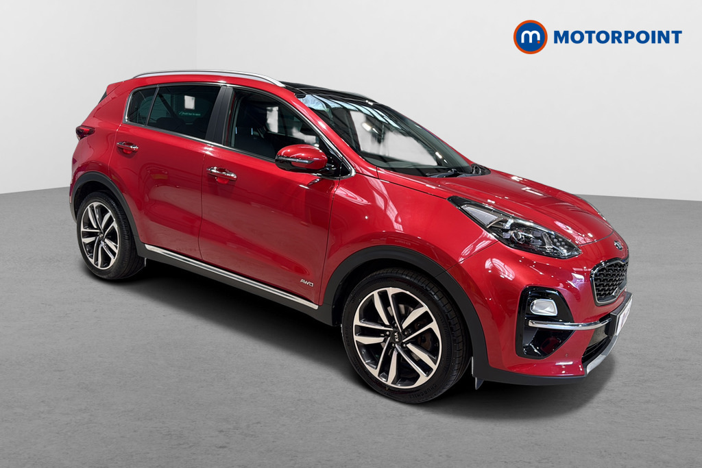 Kia Sportage 1.6T Gdi Isg 4 Dct Awd MM69YNF Red
