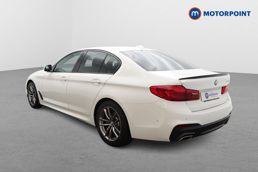 BMW 5 Series 520D Mht M Sport White #5