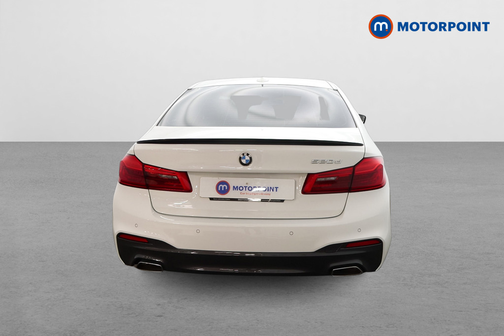 BMW 5 Series 520D Mht M Sport White #6