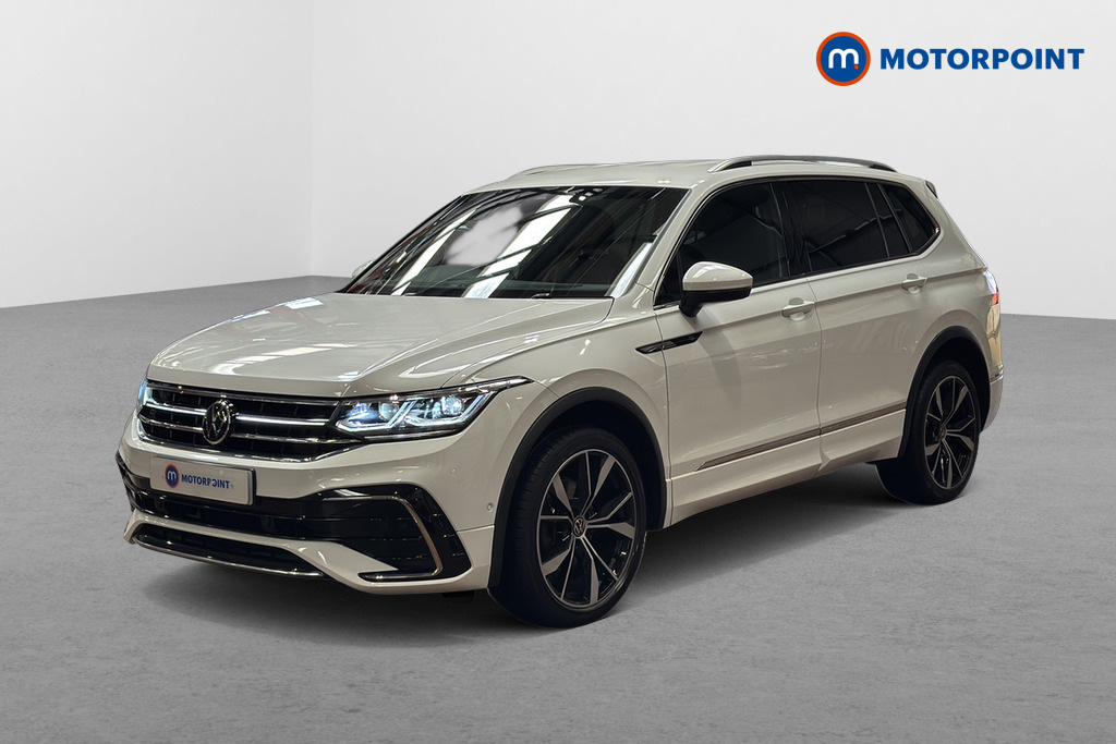 Volkswagen Tiguan Allspace 1.5 Tsi R-line Dsg White #3