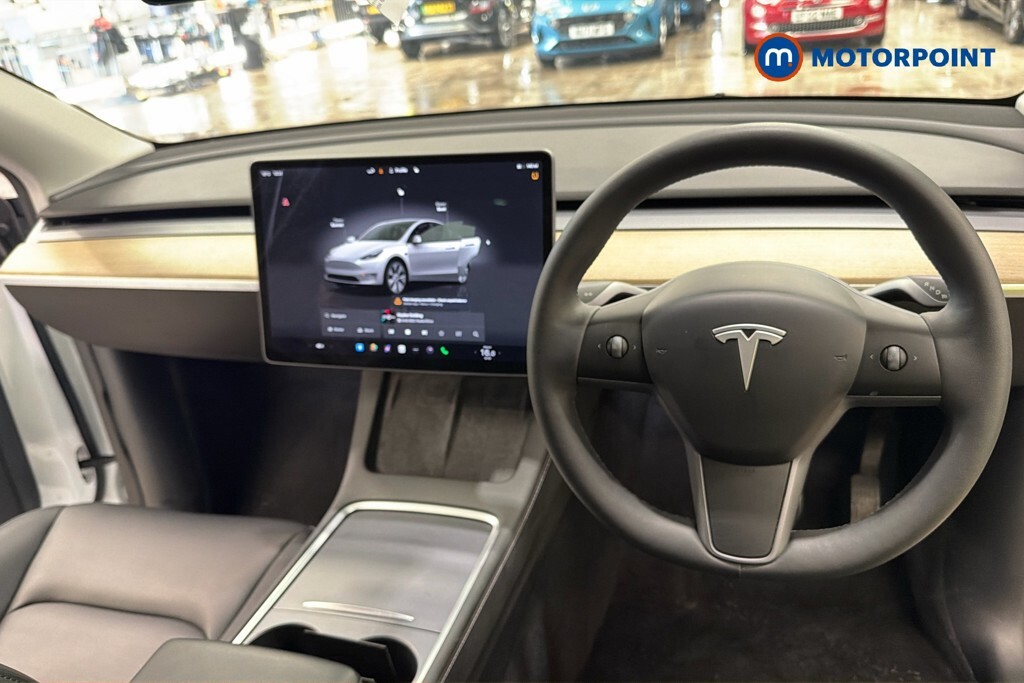 Tesla Model Y Dual Motor Long Range Suv 4Wde White #9