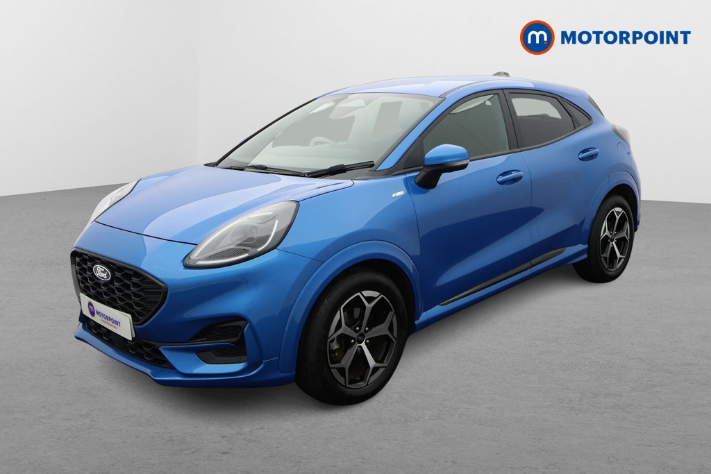 Ford Puma 1.0 Ecoboost Hybrid Mhev St-line Dct Blue #3