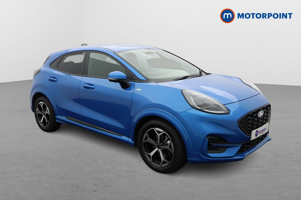 Ford Puma 1.0 Ecoboost Hybrid Mhev St-line Dct Blue