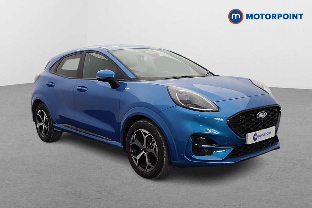 Ford Puma 1.0 Ecoboost Hybrid Mhev St-line Dct Blue